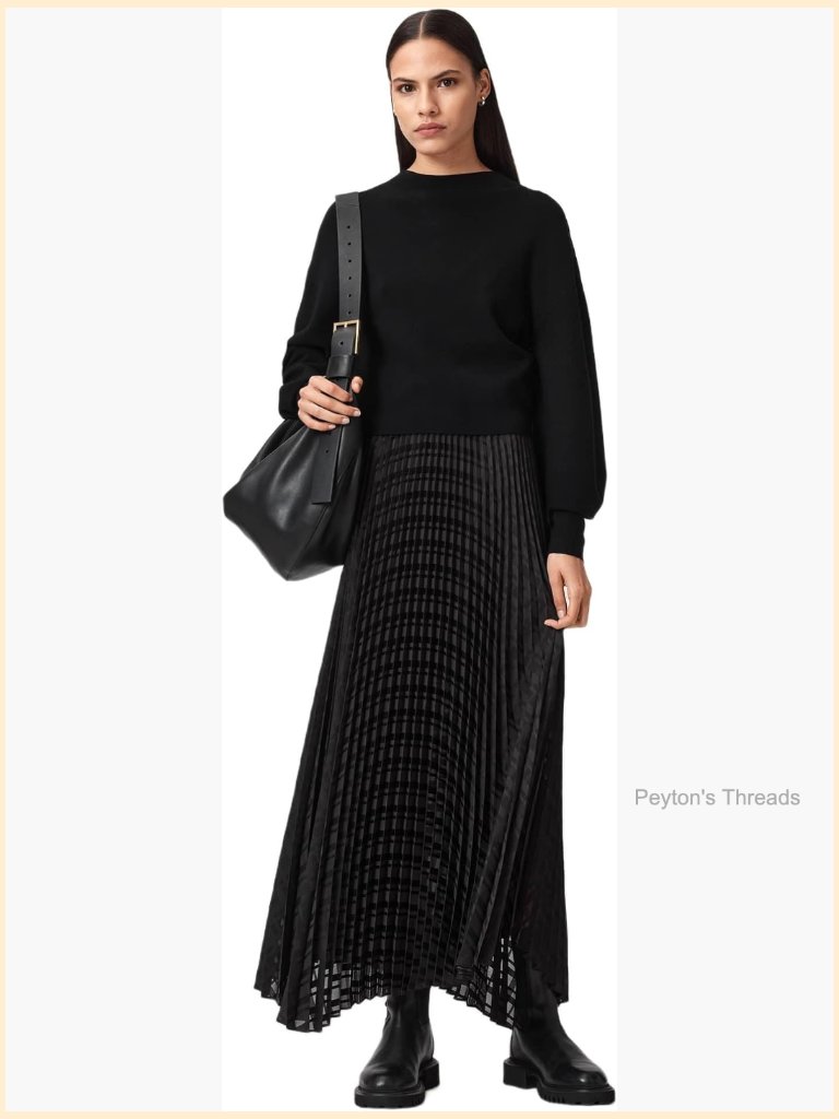 Sinead Midi Dress - Pull On